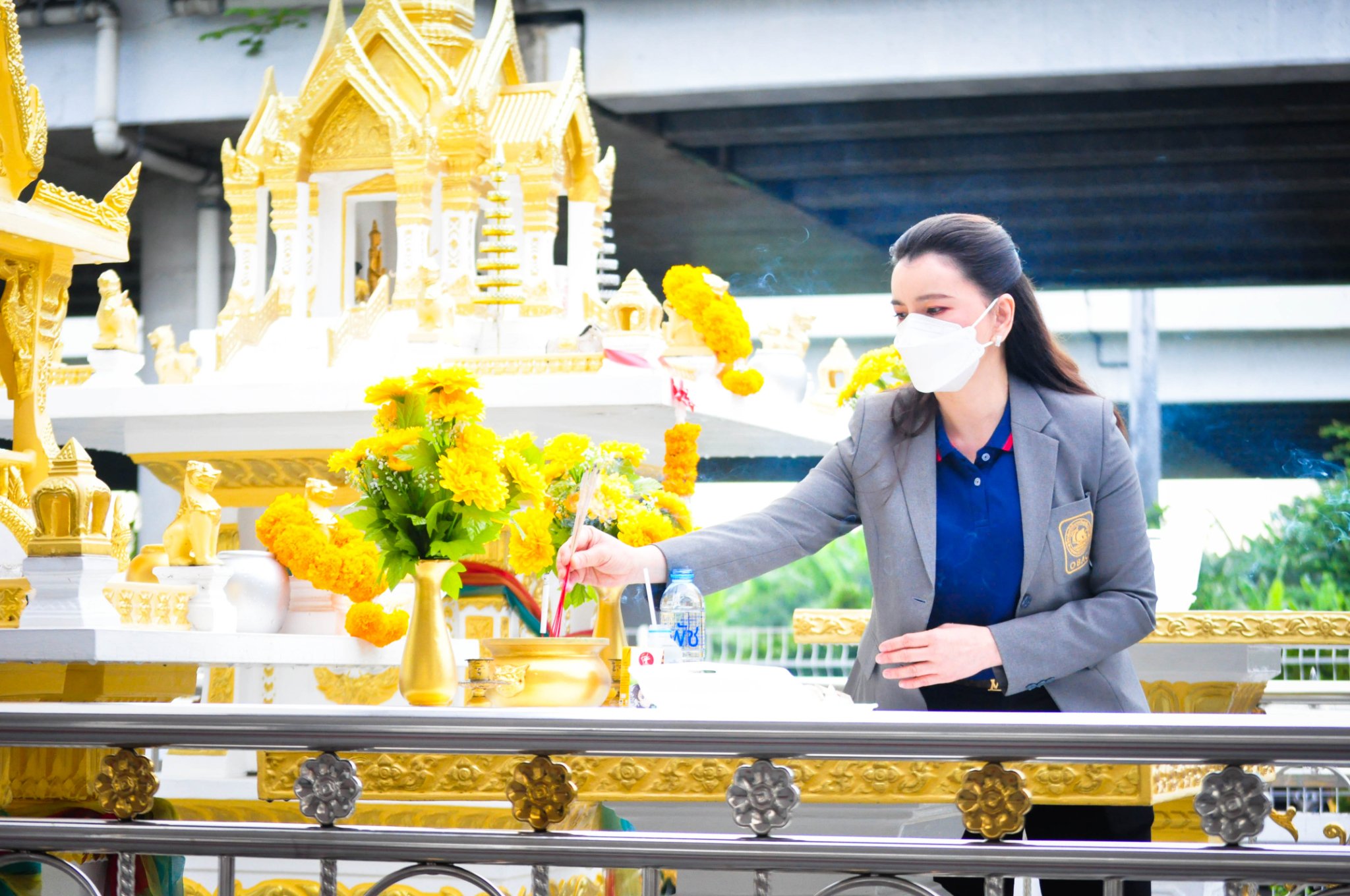 กิจกรรมทำบุญวิทยาลัยประจำปีการศึกษา 2565